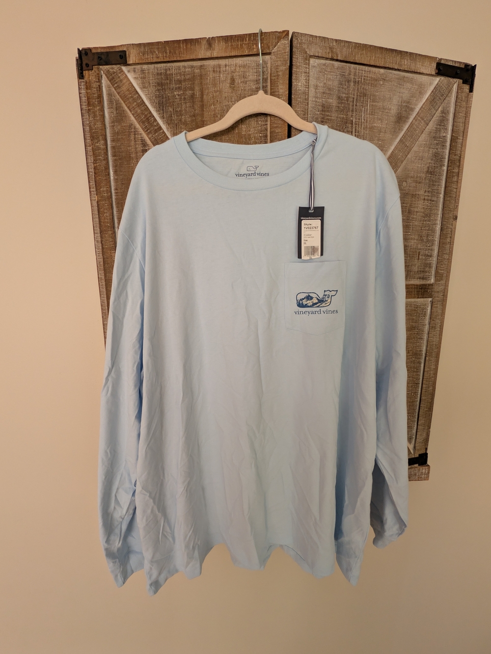 Vineyard Vines Ice Blue Longsleeve XXL NWT